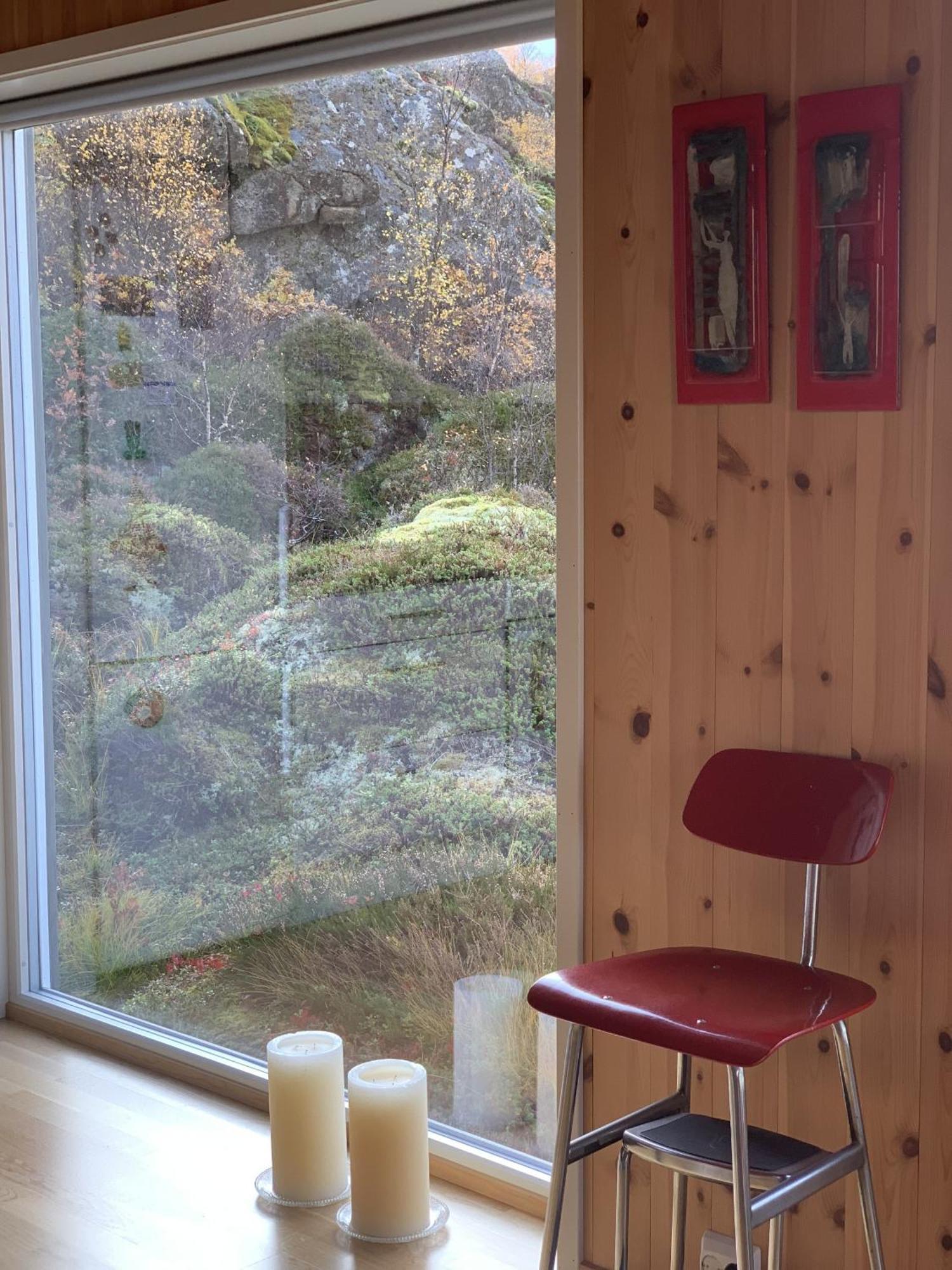 Unique Private Cabin In Lofoten Leknes Eksteriør billede