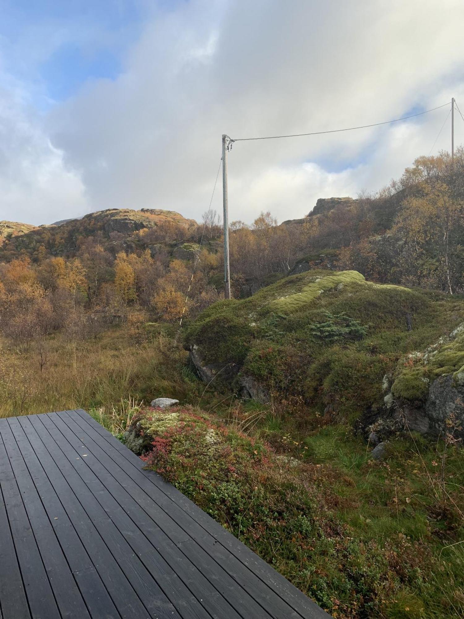Unique Private Cabin In Lofoten Leknes Eksteriør billede