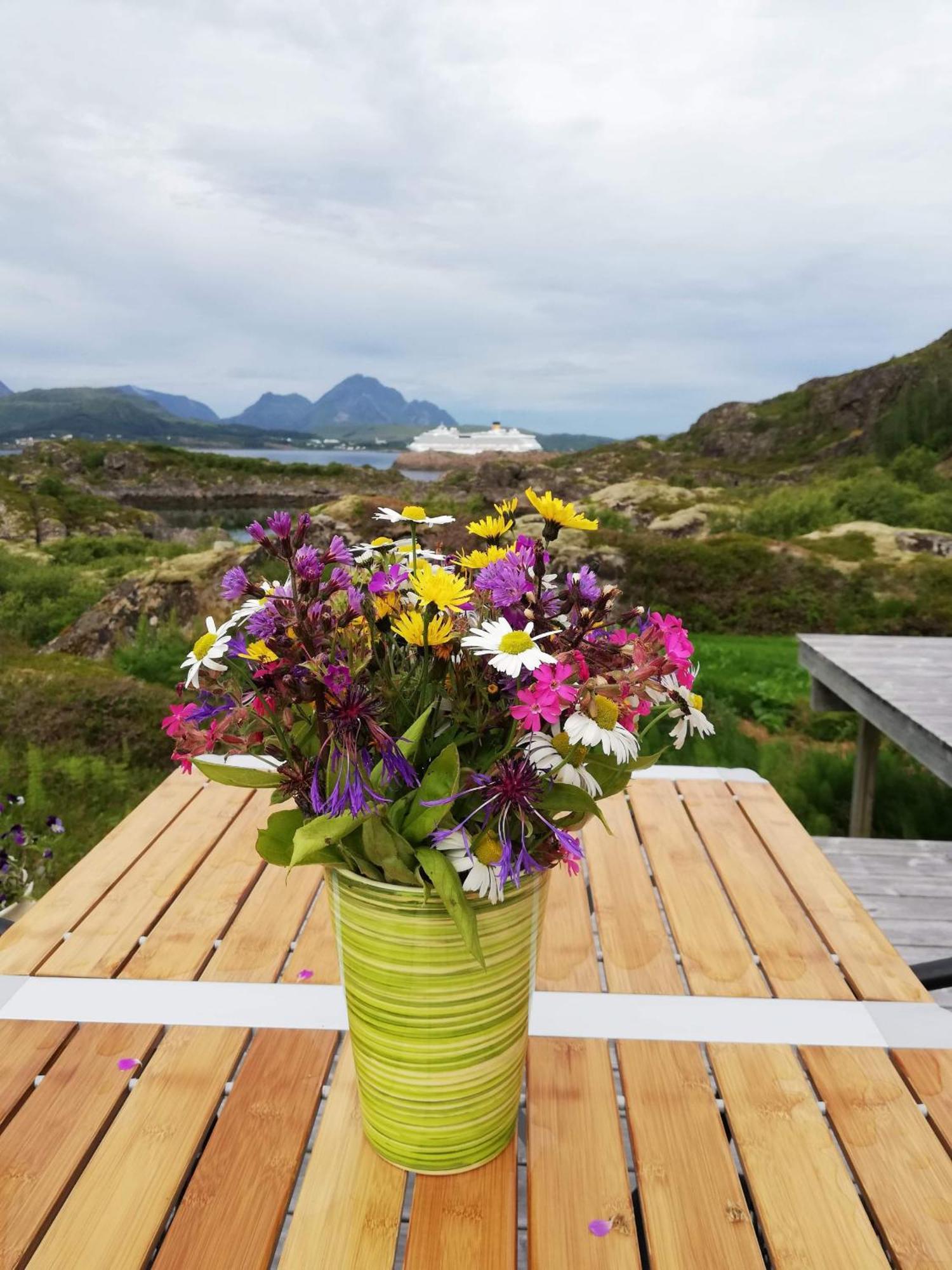 Unique Private Cabin In Lofoten Leknes Eksteriør billede