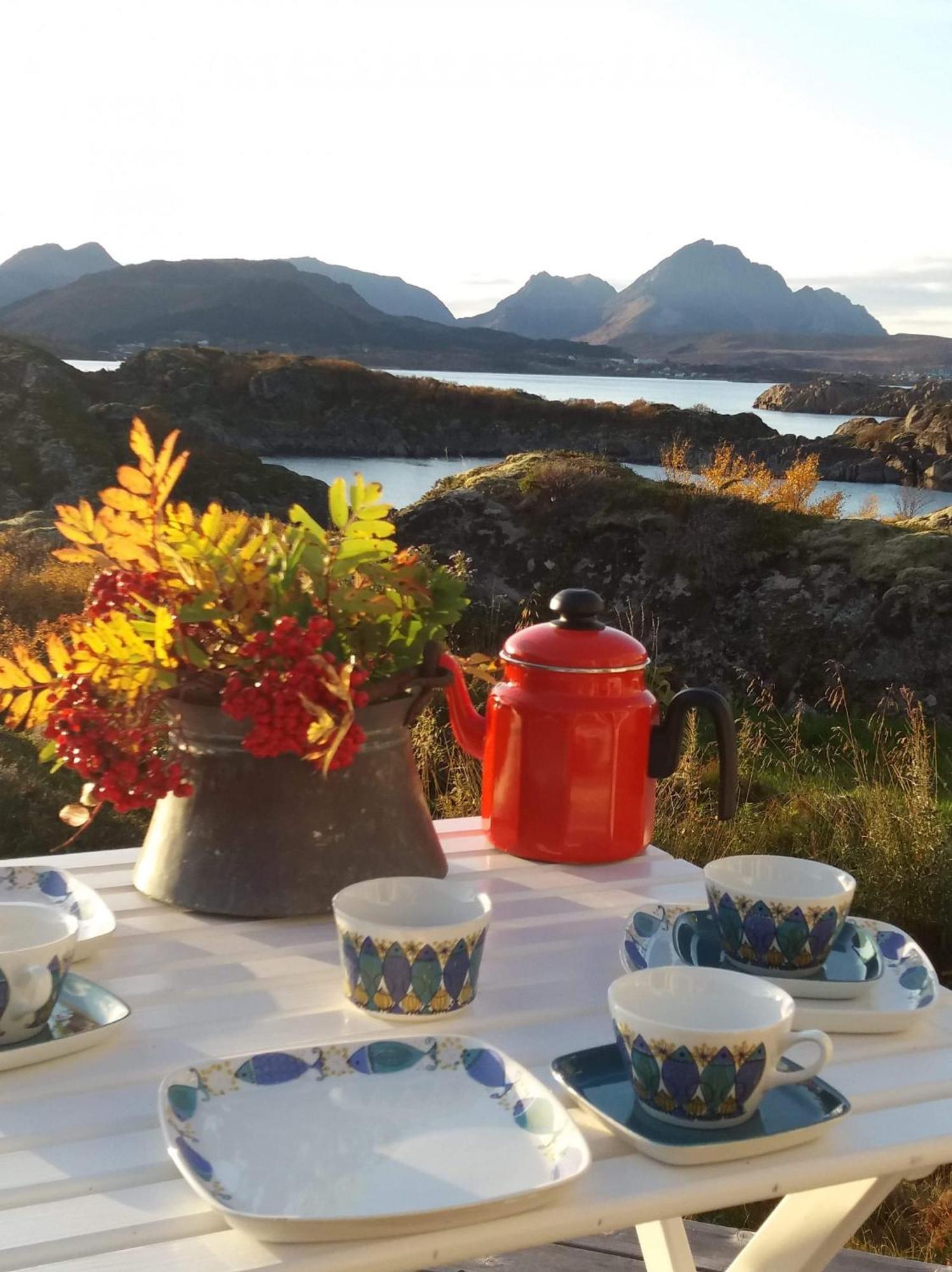 Unique Private Cabin In Lofoten Leknes Eksteriør billede