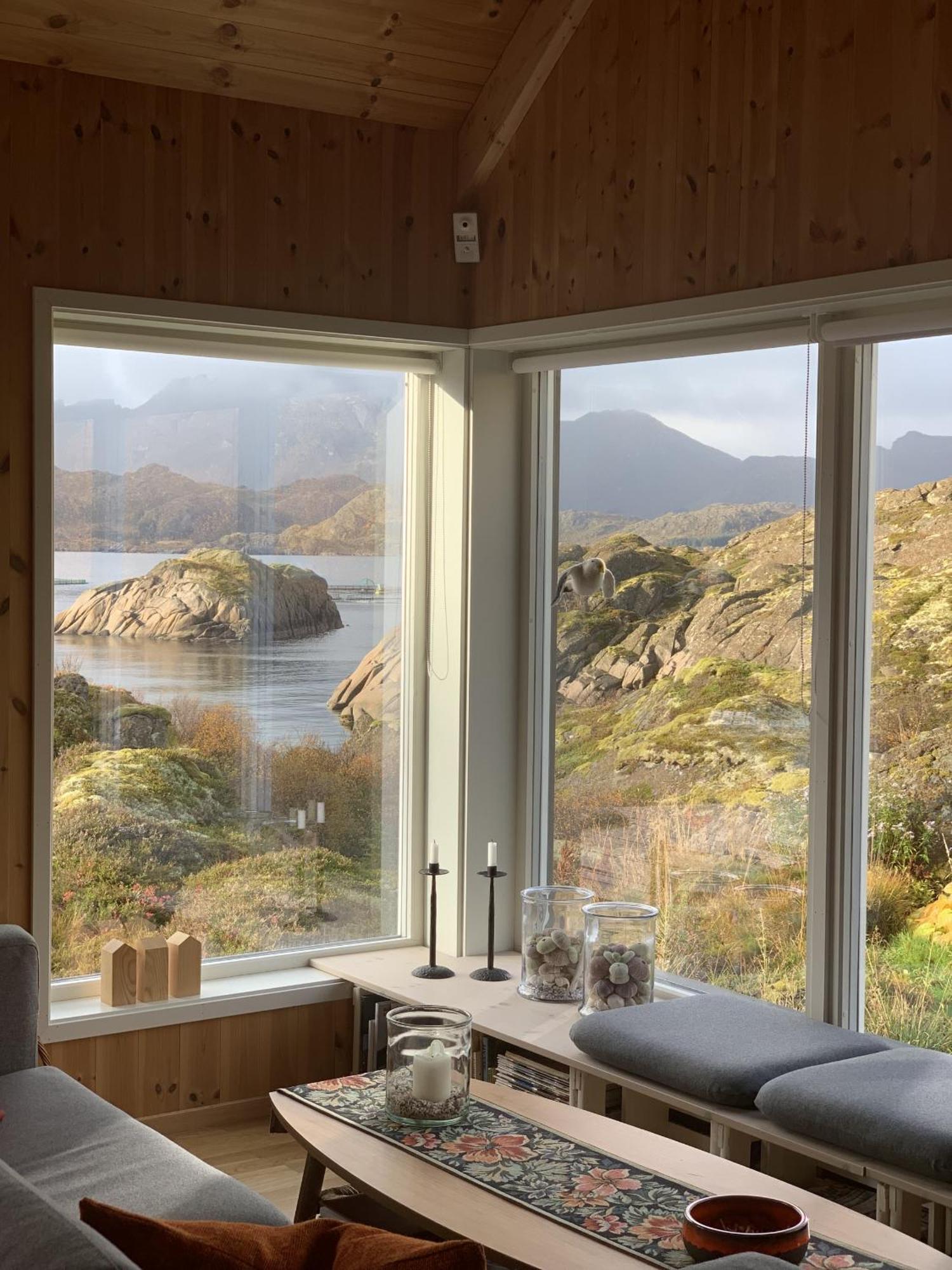 Unique Private Cabin In Lofoten Leknes Eksteriør billede