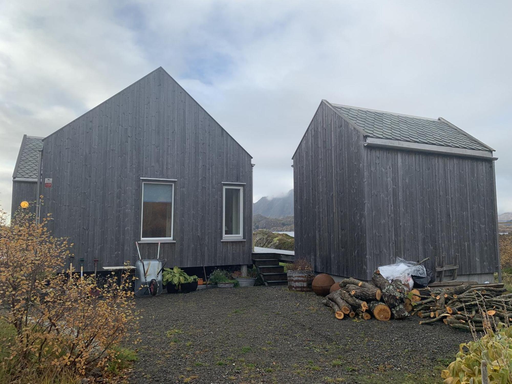 Unique Private Cabin In Lofoten Leknes Eksteriør billede